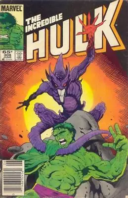 Buy Incredible Hulk, The #308 (Newsstand) FN; Marvel | Mike Mignola - Mantlo - We Co • 5.34£