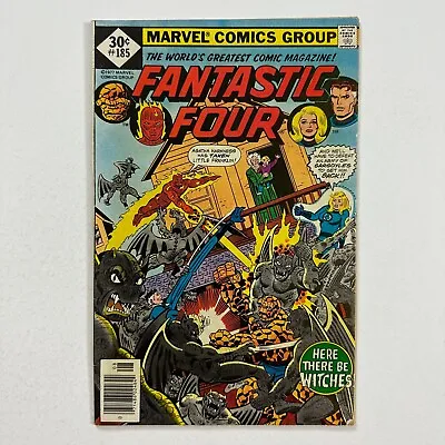 Buy Fantastic Four 185 Whitman Variant 1st Appearance Nicholas Scratch (1977 Marvel) • 13.43£