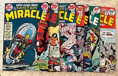 Buy Mister Miracle#12-18 1973 JACK KIRBY FOURTH WORLD New Gods DC Comics • 39.49£
