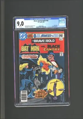 Buy Brave And The Bold #166 CGC 9.0 Black Canary. Penguin App 1980 • 39.71£