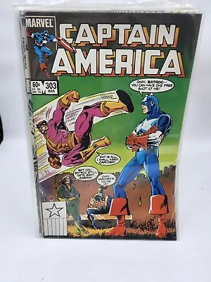 Buy Captain America #303 (1968) Fn/vf Marvel * • 7.15£