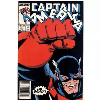 Buy Captain America (1968 Series) #354 Newsstand In NM Minus Cond. Marvel Comics [l' • 76.68£