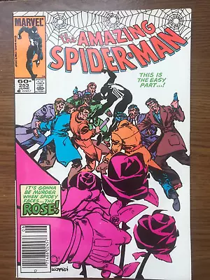 Buy The Amazing Spider-Man 253   First Appearance Of The Rose   Newsstand Edition • 30.21£