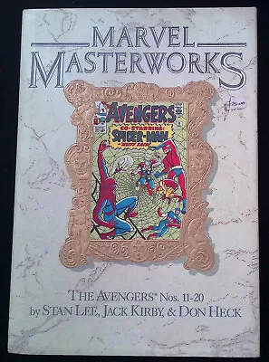 Buy Marvel Masterworks The Avengers Volume 9 #11 - 20 VF- • 29.99£