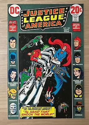 Buy Justice League Of America #101 DC Comics Bronze Age Nick Cardy F/vf • 15.99£