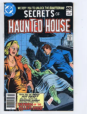 Buy Secrets Of Haunted House #23  DC 1980 '' Return Of The Killer's Ghost ! '' • 14.48£