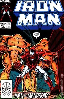 Buy Iron Man #227 FN- 5.5 1988 Stock Image Low Grade • 7.67£