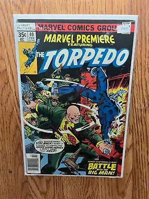 Buy Marvel Premiere Feat The Torperdo 40 Marvel Comics 7.0  Newsstand - E54-8 • 7.87£