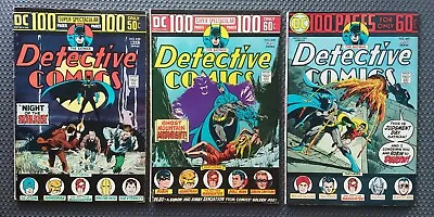 Buy Detective Comics Bronze Age Lot # 439, 440, 441 • 59.58£
