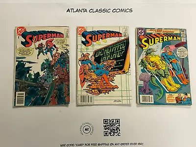 Buy 3 Superman DC Comic Books #366 391 395 Batman Flash Wonder Woman Aquaman 22 MT1 • 8.33£