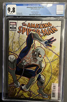 Buy Amazing Spider-man 62 Cgc 9.8 1:10 Weaver Variant New Suit Marvel Comics  • 38.38£