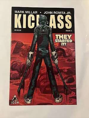 Buy Kick-Ass #3 Icon Comics 1st Print 1st Appearance Hit Girl 2008 Millar Romita Jnr • 12.99£