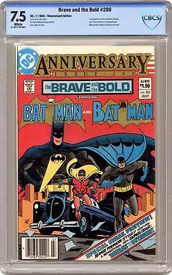 Buy Brave And The Bold #200 CBCS 7.5 Newsstand 1983 21-3C77752-007 • 41.90£