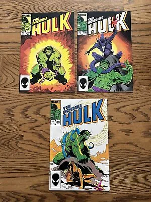 Buy The Incredible Hulk #307 308 309 (Marvel 1985) Glossy VF • 7.09£