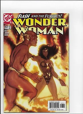 Buy Wonder Woman # 196 ADAM HUGHES COVER Very Fine  1st Print • 7.50£