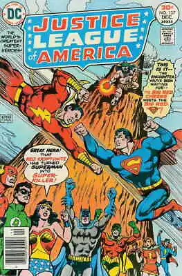 Buy Justice League Of America #137 FN; DC | Shazam Vs Superman 1976 - We Combine Shi • 23.97£