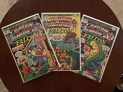 Buy Captain America #186 #187 #188 (Marvel 1975) Falcon Origin 1st Alchemoid • 17.98£
