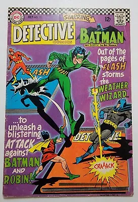 Buy Detective Comics 353 VG/FN Weather Wizard, Elongated Man App 1966 Vintage Silver • 24.10£