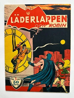 Buy Detective Comics #187,  Grad VF/NM,  1953, Rare Swedish Edition • 1,817.68£