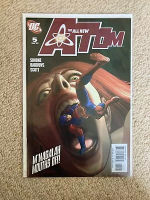 Buy All New Atom #5, Gail Simone DC 2007 (Birds Of Prey, Wonder Woman, Batgirl) • 2.99£