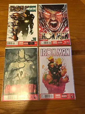 Buy Iron Man 24, 25, 26 & 27. All Nm Cond. 2012 Series. Marvel  • 6.25£