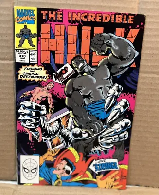Buy The Incredible Hulk #370, Hulk Becomes Dark Hulk (Marvel Comics, 1990) • 1.98£