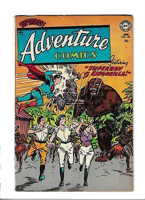 Buy Adventure Comics # 196 Fine [1954] Superboy DC 10 Cent Issue • 135£