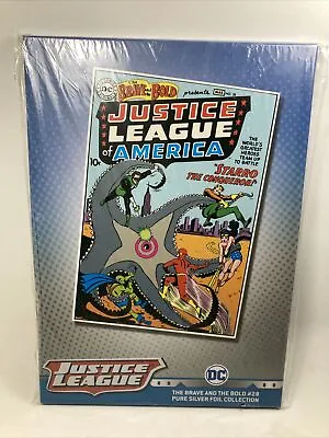 Buy Brave And Bold 28 1st Justice League America NZ Mint 35g .999  SILVER Foil PCGS • 160.05£