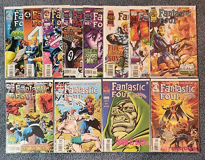 Buy FANTASTIC FOUR Lot Of 12 #403,404,406,408-416 Marvel Comics 1995-96 - NM- To NM • 37.93£