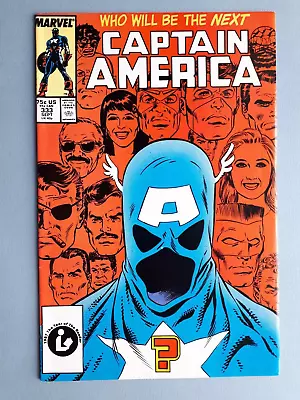 Buy Captain America #333 - 1st App John Walker As Captain America - HIGH GRADE VF/NM • 18£