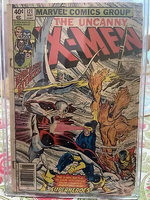 Buy Uncanny X-men #121 Byrne 1st Alpha Flight Hot Key (Marvel Comics 1979) • 63.96£