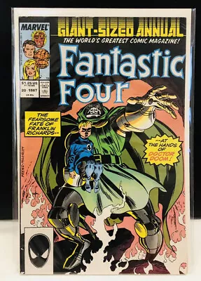 Buy Fantastic Four Annual #20 Comic , Marvel , Dr Doom , Franklin Richards , 1987 • 4.86£