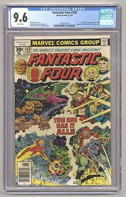 Buy Fantastic Four 183 (CGC 9.6) Annihilus Tigra Impossible Man Brute Thundra M581 • 51.25£