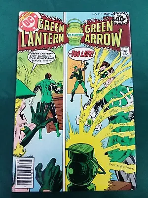 Buy Green Lantern #116 VF (May 1979, DC) 1st Guy Gardner As GL, Green Arrow (*C1) • 39.38£