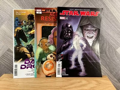 Buy Marvel Star Wars Dark Droids #1 Age Of Resistance Special #1 #36  Comic Bundle • 12.95£