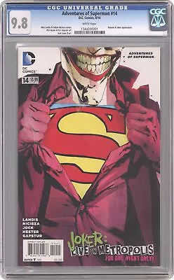 Buy Adventures Of Superman 2nd Series #14A Jock CGC 9.8 2014 1344200001 • 88.47£