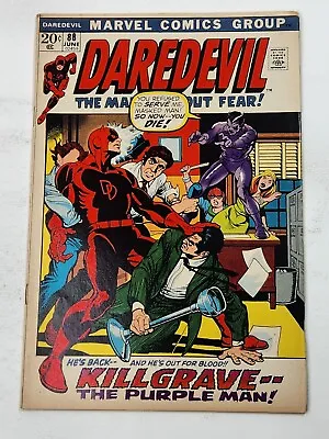 Buy Daredevil 88 Origin Of Black Widow 1st App Larry Cranston (Mr. Fear) Bronze 1972 • 28.14£