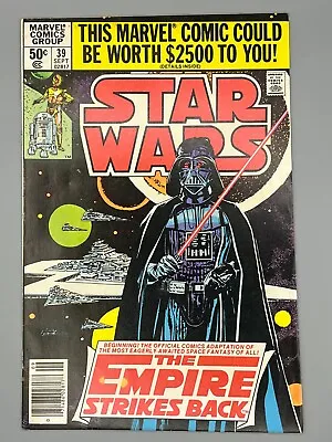 Buy Star Wars #39 (1980) - Empire Strikes Back!  Darth Vader Cover ~ FN/VF 7.0 • 14.18£
