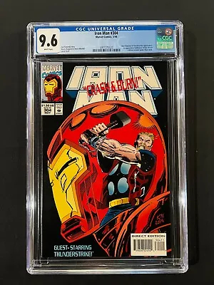 Buy Iron Man #304 CGC 9.6 (1994) - 1st App Of Hulkbuster Armor • 79.05£