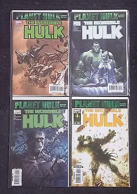 Buy The Incredible Hulk Planet Hulk #102 #103 #104 #105 2006 Marvel • 18.99£