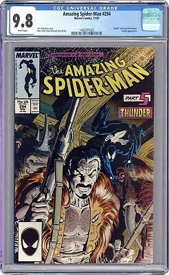 Buy Amazing Spider-Man #294D CGC 9.8 1987 1482307025 • 307.82£