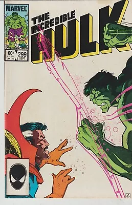 Buy Marvel Comics Incredible Hulk #299 (1984) 1st Print F • 14.95£
