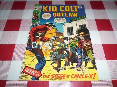 Buy Kid Colt Outlaw No. 153 Gunner & Sarge (Marvel Comics Apr 1971) Bronze Age FN+ • 9.57£