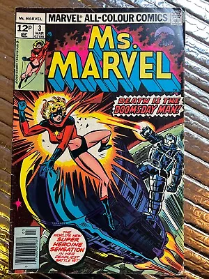 Buy Ms. Marvel: Vol 1 #3 - 1977 Marvel Comic - Carol Danvers - Claremont/Buscema • 6.99£