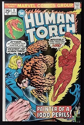 Buy The Human Torch #8 (Nov 1975, Marvel) VG+ 4.5 Golden/Silver Age Reprints • 3.95£