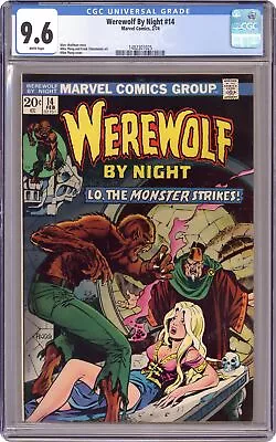 Buy Werewolf By Night #14 CGC 9.6 1974 1482301025 • 290.37£