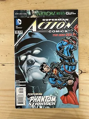 Buy ACTION COMICS #13 RAGS MORALES VARIANT MORRISON DC  NM FIRST PRINT Bagged Scarce • 14.95£