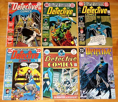 Buy DC 1972-1975 DETECTIVE COMICS Lot No. 424, 425, 426, 427 & 446 +Bonus Books • 66.38£
