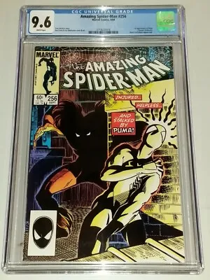 Buy Amazing Spiderman #256 Cgc 9.6 White Pages Marvel 1st Appearance Puma (b) (sa) • 249.95£