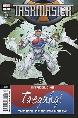 Buy Taskmaster #3 | 2nd Print Variant | 1st Appearance Of Taegukgi | Marvel - 2020 • 17.50£